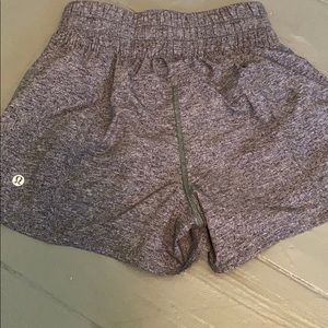 Grey Lululemon shorts
